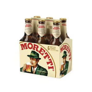 Cerveza Italiana Birra Moretti, Latas de 330 ml, Paquete de 72 Unidades, Paleta Completa, para Distribuidores y Importadores de Bebidas a Gran Escala - Product Image 1