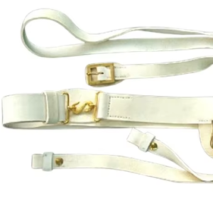 Cinturón con logotipo personalizado, hebillas para hombre, modelo de lujo informal para correa de hombro, cinturón con espada, cinturones con hebilla de escudo especial - Product Image 1