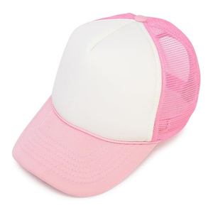 Chapeau de camionneur arrière en maille respirante avant en mousse de polyester à 5 panneaux avec une qualité élevée et supérieure - Product Image 5