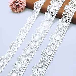 Garnitures en tissu de dentelle de coton de polyester de haute qualité franges accessoires de couture exclusifs pour les acheteurs en gros - Product Image 1