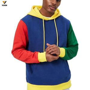 Venta al por mayor de calidad Puff de impresión de peso pesado de algodón con capucha de los hombres de gran tamaño de impresión personalizada de lujo pulóver de algodón sudaderas con capucha personalizadas - Product Image 4