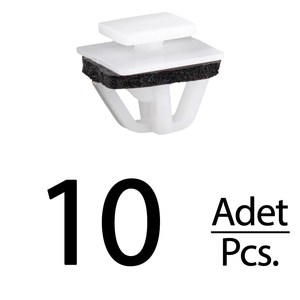 Clips de fixation latéraux pour Kia et Hyundai - 10 pièces - Product Image 1