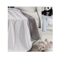 Manta de Bebé OYA HOME Moderna, Suave al Tacto, 100% Algodón Orgánico Ecológico, Tamaño Personalizado, Para Todas las Estaciones, 300g/m, Hecha en Turquía