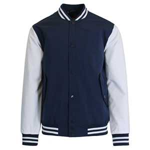 Veste universitaire de style streetwear OEM, personnalisée, brodée, en coton, devant, pour le printemps et l'hiver, boutons-pression - Product Image 1