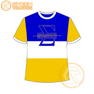เสื้อยืด Sigma Gamma Rho สำหรับผู้หญิงเสื้อผ้าสำหรับสโมสรผ้าฝ้ายเจอร์ซีย์คุณภาพสูงระบายอากาศได้ดี - Product Image 4