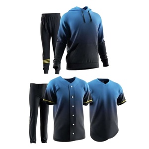 Uniformes d'équipe de baseball personnalisés pour jeunes et adultes de style professionnel, maillot et pantalon, logo brodé sur mesure - Product Image 1