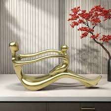 ประติมากรรมคุณภาพสูงที่ปรับแต่งได้พร้อมดีไซน์คลาสสิกสำหรับตั้งโชว์ตกแต่งบ้านในโอกาสขึ้นบ้านใหม่ - Product Image 4