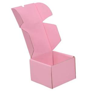 Biodegradable <b>Pink</b> Corrugated carton box | Eco-Friendly Packaging for Shipping, Storage & E-commerce - Product Image 3