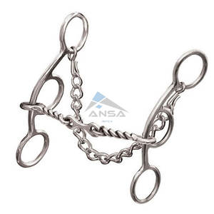 Professionals Choice Futurity Bit 5.5 "Embouchure torsadée de haute qualité Mèche d'entraînement de cheval Contrôle de la performance - Product Image 5