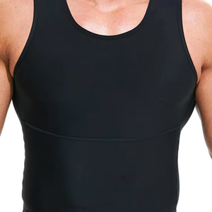 Camiseta Deportiva de Entrenamiento para Hombre, Sin Mangas, de Poliéster, Lisa, para Gimnasio y Fitness, Suministro de Fábrica - Product Image 4
