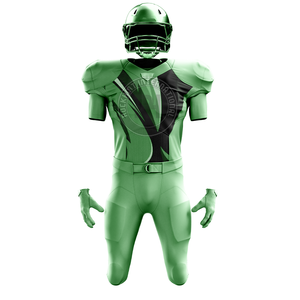 ชุดยูนิฟอร์มอเมริกันฟุตบอลพรีเมียมสำหรับผู้ชาย เสื้อและกางเกง ชุดกีฬาระบายอากาศได้ดี เหมาะสำหรับการฝึกซ้อม การแข่งขัน และการเล่นจริง - Product Image 1