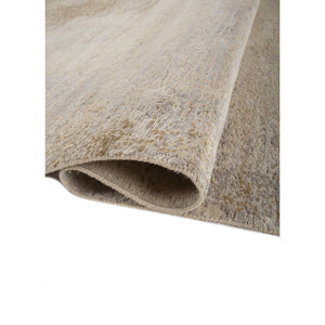 Alfombra Entropy Ivory de Lana y Seda Anudada a Mano AKWS-13052 con Patrón Abstracto para Uso Doméstico - Product Image 2