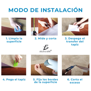 Adesivi in PVC Impermeabili Effetto Marmo dal Design Moderno per Rinnovamento Mobili da Cucina, Novità per Natale, Capodanno e Compleanni - Product Image 3