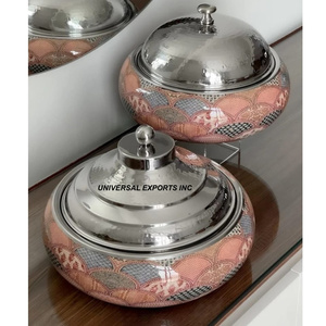 Hotpot de madera con acabado de nogal, cazuela de diseñador hecha a mano de alta calidad, tamaño personalizado, diseñador de lujo, nuevo Hotpot de Metal - Product Image 6