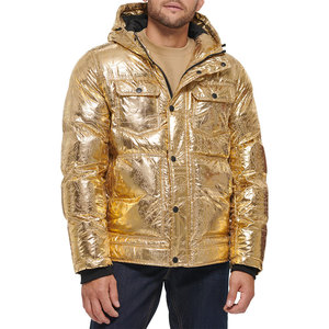 Men's Puffer <b>Waterproof</b> <b>Jacket</b> Quilted Designer Winter Bubble <b>Padded</b> Coat Down Nylon Outdoor Custom Puffer <b>Jackets</b> - Product Image 1