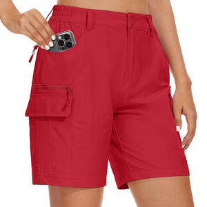 Meilleur design Short cargo Séchage rapide Classique Été Quotidien Mode décontractée Couleur unie Short respirant pour femmes - Product Image 6