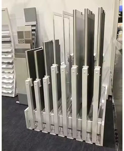 Support d'exposition rotatif double face sur mesure <span class=keywords><strong>60x120</strong></span> pour dalle de pierre, carrelage céramique, marbre, granit, quartz, salle d'exposition - Product Image 2