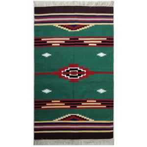 Alfombras suaves multicolores de estilo moderno de alta calidad, venta al por mayor, conjuntos de alfombras de lana Handloom - Product Image 4