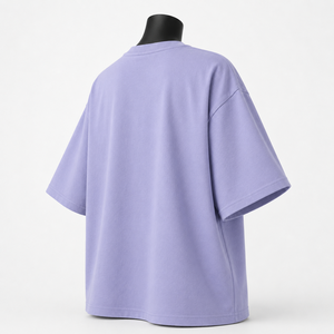Camiseta Extra Grande Personalizada para Mujer, de Algodón, Cuello Redondo, Casual, con Bordado de Lazo y Gráficos - Product Image 5