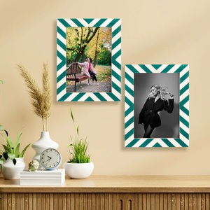 Diseño de escultura de marco de foto de hueso de resina de alta calidad hecho a mano por artesanos para decoración del hogar y uso artesanal - Product Image 1