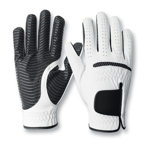 Bas quantité minimale de commande pas cher prix gants de golf professionnels homme gants de golf Logo personnalisé léger meilleure qualité en cuir gants de golf en peau de mouton - Product Image 1