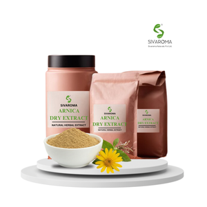 Poudre d'extrait d'arnica Sivaroma, adaptée pour la fourniture d'ingrédients cosmétiques et le développement de produits de soin de la peau - Product Image 2