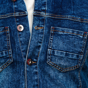 Nueva moda al por mayor chaquetas de mezclilla lisas para hombre chaquetas de mezclilla de alta calidad al por mayor para venta en línea chaquetas de mezclilla para hombre - Product Image 2