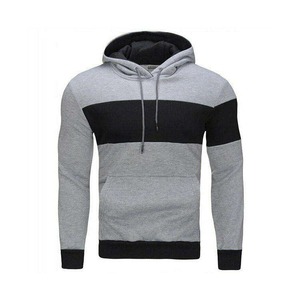 Men's Gym Jogging Sets Solid Pattern Two-Piece Set with Elastic Pants Plus Size Winter Tracksuit-Wholesale New Arrivals on <b>Sale</b> - Product Image 4
