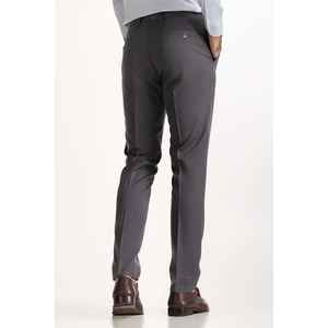 Pantalón de Vestir MN-TR-FM23-023 de Lana y Algodón, Corte Slim Fit con Pliegues Delanteros y Estilo Recto - Product Image 2