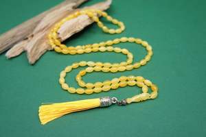 MINDFULNESS <b>Turquoise</b> Rosary Designed Tasbih Prayer Accessories Wholesale Tasbih with Natural Resin <b>Bead</b> Shapes Prayer <b>Beads</b> - Product Image 2