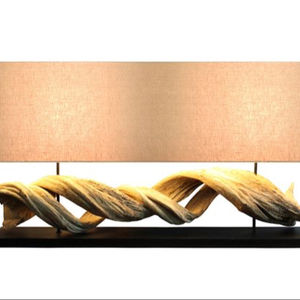 Lámparas de mesa modernas de madera - Product Image 2