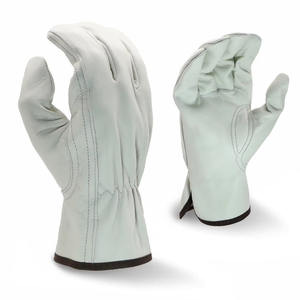 Vache fendue robuste jardin résistant aux coupures sécurité protection chauffée travail main cuir Construction gants - Product Image 1