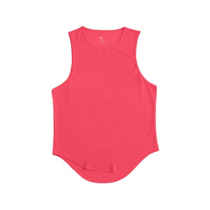 Camiseta sin mangas flexible personalizada de alta calidad Mezcla de poliéster/algodón Anti-Shrink O-Neck 180g Tela Ropa deportiva de gimnasio sin mangas para hombres - Product Image 4