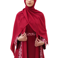Abaya Dubaï 2023 Vêtements islamiques noirs avec strass Abayas pour femmes musulmanes Vente en gros