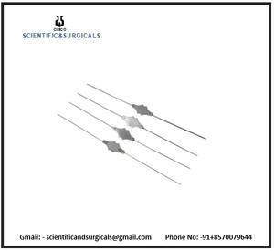 Juego de Instrumentos Quirúrgicos de Primera Calidad para Oftalmología, Sonda Lacrimal de Bowman, Pinzas de Acero Inoxidable, Manual - Product Image 3