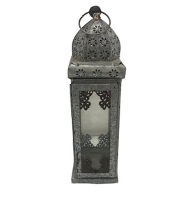 Linterna colgante de hierro de alta calidad con acabado pulido para decoración del hogar Linternas colgantes de metal - Product Image 2