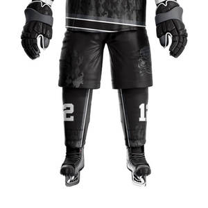 Prix d'usine sur mesure de qualité supérieure prix raisonnable uniforme de hockey sur glace 100% tissu polyester uniforme de hockey sur glace - Product Image 5