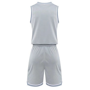 Ensemble d'uniformes sportifs de basketball d'été personnalisés de haute qualité Uniforme de basketball confortable imprimé par sublimation pour garçons - Product Image 6