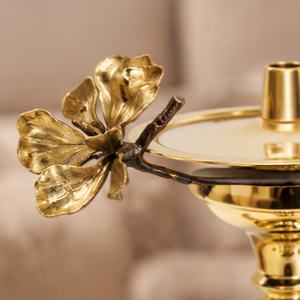 Cachimba de Mesa con Acabado de Laca y Latón Egipcio Hecha a Mano con Diseño de Mariposa |   Shisha Árabe Decorativa de Lujo - Product Image 2