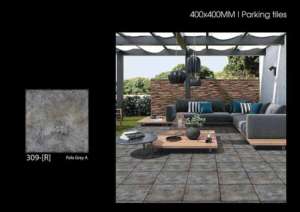 Carreaux de céramique pour extérieur 40x40cm 400x400mm finition mate pour allées, chemins de jardin et espaces ouverts - Product Image 3