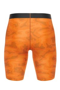 Pantalones cortos de compresión de color amarillo sólido para hombre, pantalones transpirables de cintura media, estilos de jugador, inspiración - Product Image 3