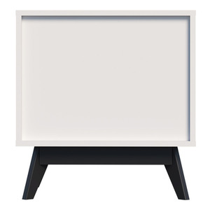 Mesita de noche plegable de diseño minimalista nórdico, muebles de noche de madera Industrial para uso en el dormitorio del hogar - Product Image 6