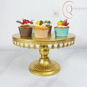 Base para Pastel Decorativa de Metal con Acabado Premium, Ideal para Mostradores de Panadería y Exhibiciones de Celebraciones - Product Image 6