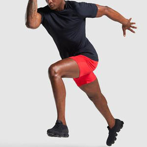 Summer Casual Eco-friendly Quick Drying Sports Shorts Hommes Basketball Training Tight Breathable Running Fitness Inner Anti-wear - Product Image 3