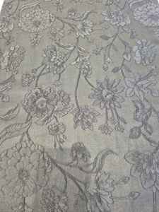 Abaya ผ้าซาตินเงางามเป็นพิเศษสำหรับผู้หญิงผ้า100% โพลีเอสเตอร์สีดำผ้าแจ็คการ์ด NPL 037เส้นด้ายพิเศษระบายอากาศสำหรับเสื้อผ้า - Product Image 3