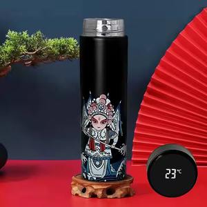 Thermos à LED numérique intelligent Tasse de voyage portable en acier inoxydable avec écran tactile pour boissons chaudes et froides Construction métallique - Product Image 4