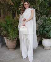 Farshi Shalwar en soie brodée à la main, taille naturelle, robe traditionnelle pakistanaise décontractée, vêtements pour femmes, tenue ethnique, vêtements culturels