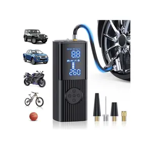 Buy Tire Inflator Portable Air Compressor / 180PSI & 20000mAh Portable Air Pump with Accurate Pressure LCD Display for Cars