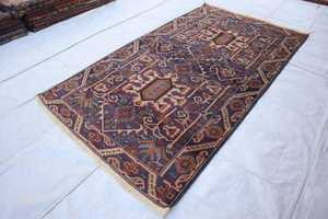 พรมปูพื้นสไตล์ชนเผ่าหรูหราแนววินเทจขนสัตว์ประดับเพชรทรงเรขาคณิตทำด้วยมือสำหรับเด็กห้องนอนพรมทอแบบแอบสแตรกสำหรับเด็ก - Product Image 2