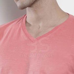 เสื้อยืดผ้าฝ้ายผู้ชาย เสื้อยืดแขนสั้นดีไซน์เรียบง่ายสำหรับไลฟ์สไตล์ประจำวัน เสื้อยืดผ้าฝ้ายผู้ชายลำลองน้ำหนักเบา - Product Image 4